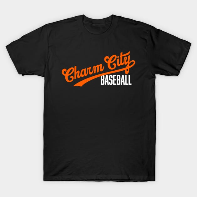 Charm City Baseball T-Shirt by Throwzack